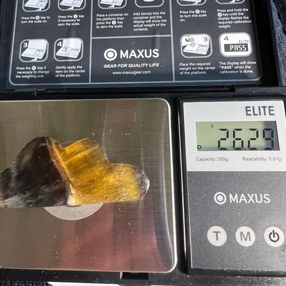 Yellow Fluorite Crystal Cloud Carving‎ (#2) - Picture 11 of 11